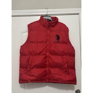U.S Polo Assn Vest Red - X-Large